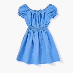 FOREVER 21 Girls Bow Puff-Sleeve Dress (Kids)